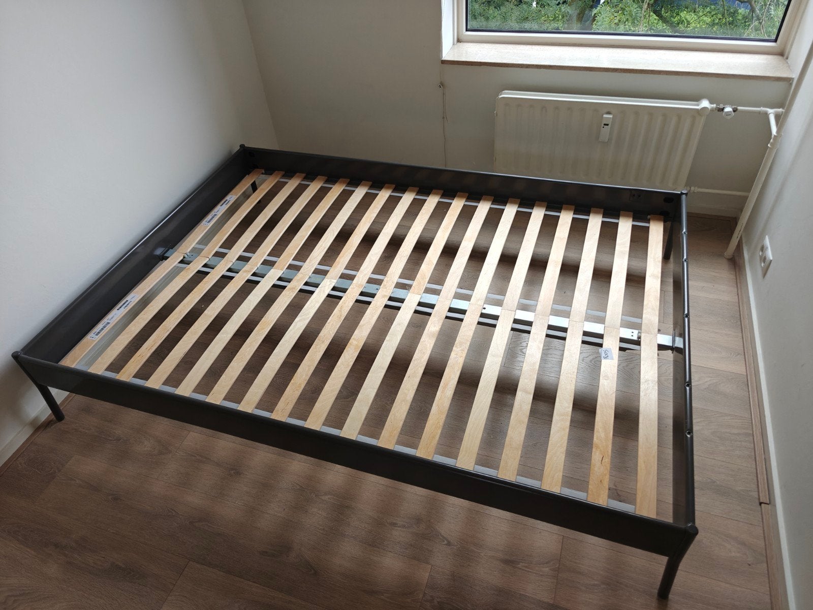 IKEA KOPARDAL tweepersoonsbed 140x200 incl. lattenbodems, Huis en Inrichting, Ophalen, Gebruikt, Tweepersoons, 140 cm