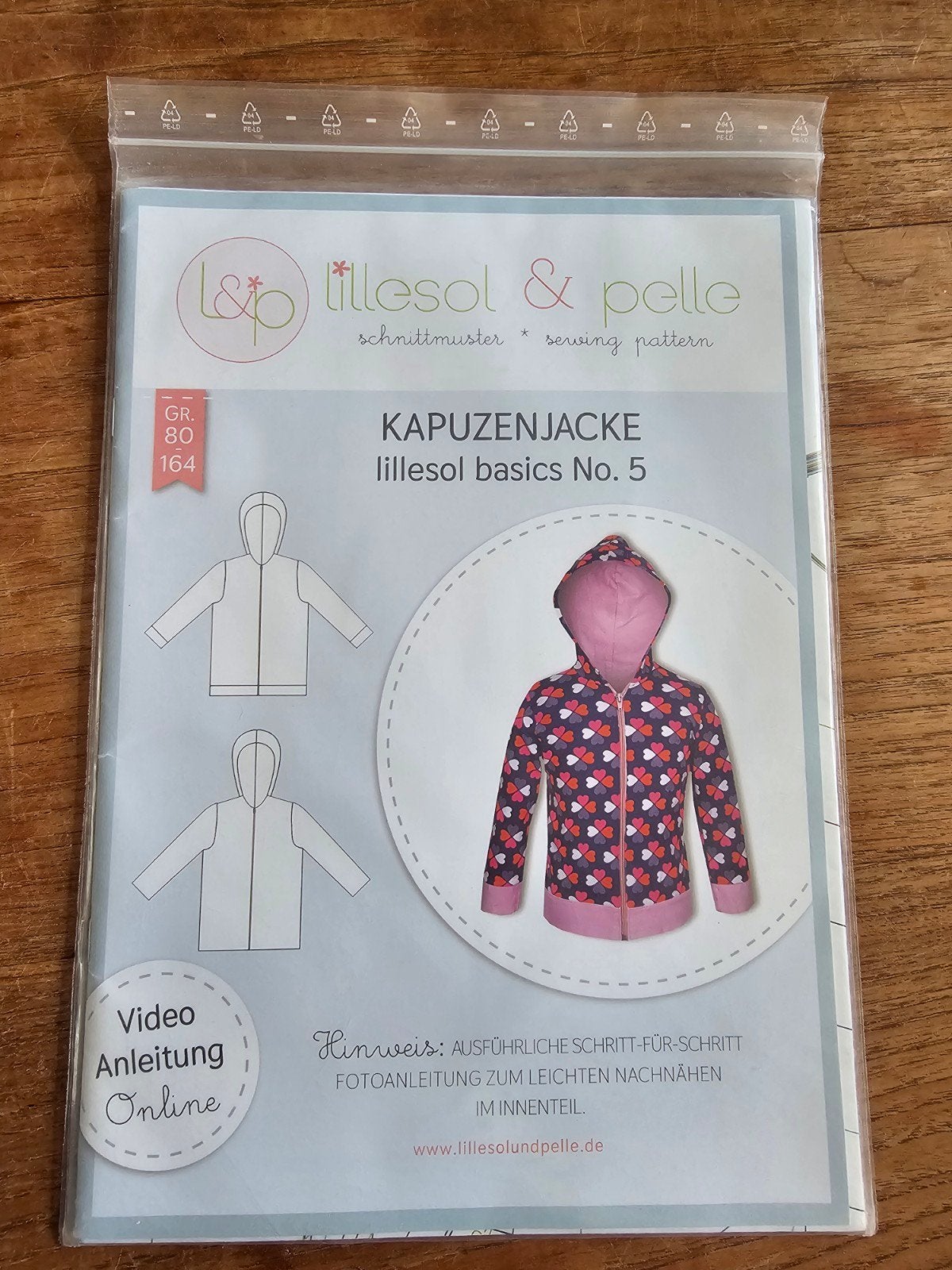 Lillesol & Pelle naaipatroon vest nieuw, Hobby en Vrije tijd, Kledingpatronen, Overige merken, Kind, Nieuw, Ophalen of Verzenden