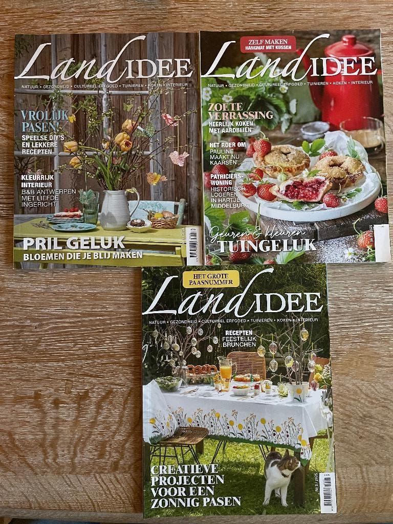 LANDIDEE, LANDLEVEN, TUINSEIZOEN, VT WONEN, samen € 3,-, Boeken, Ophalen of Verzenden, Zo goed als nieuw, Muziek, Film of Tv