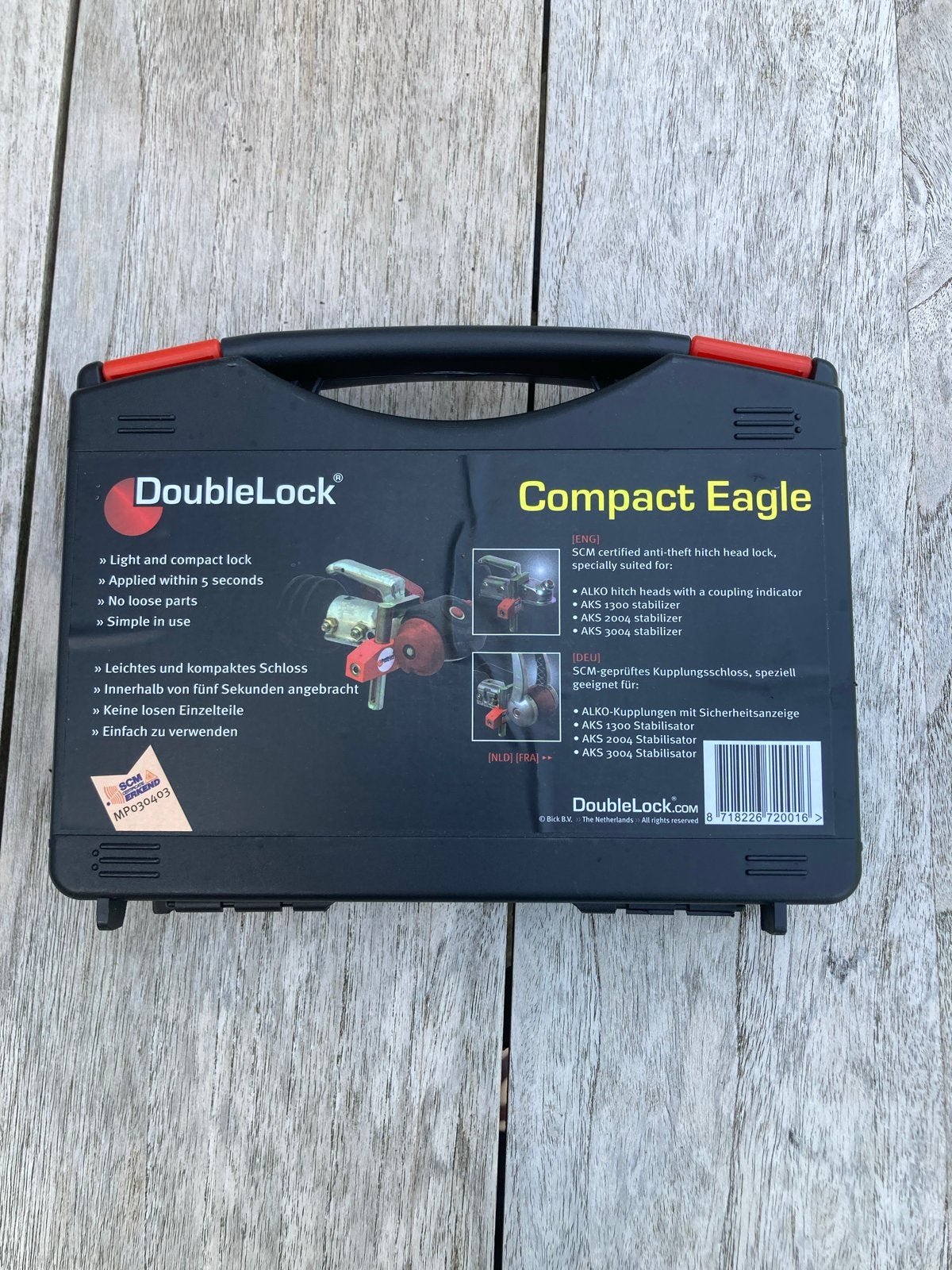 DoubleLock Compact Eagle Disselslot - Zo goed als nieuw, Ophalen of Verzenden, Zo goed als nieuw