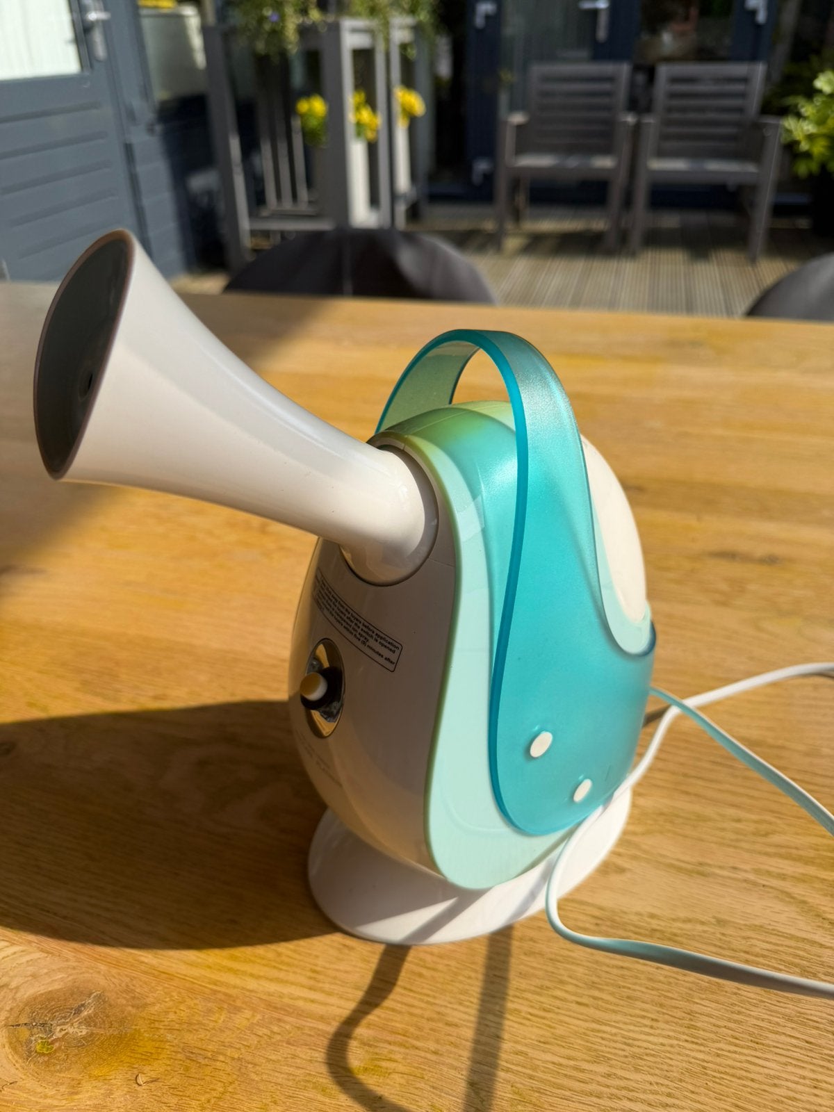 Gezichtssauna - Nanocare Platinum Facial Steamer, Ophalen of Verzenden, Zo goed als nieuw, Overige typen