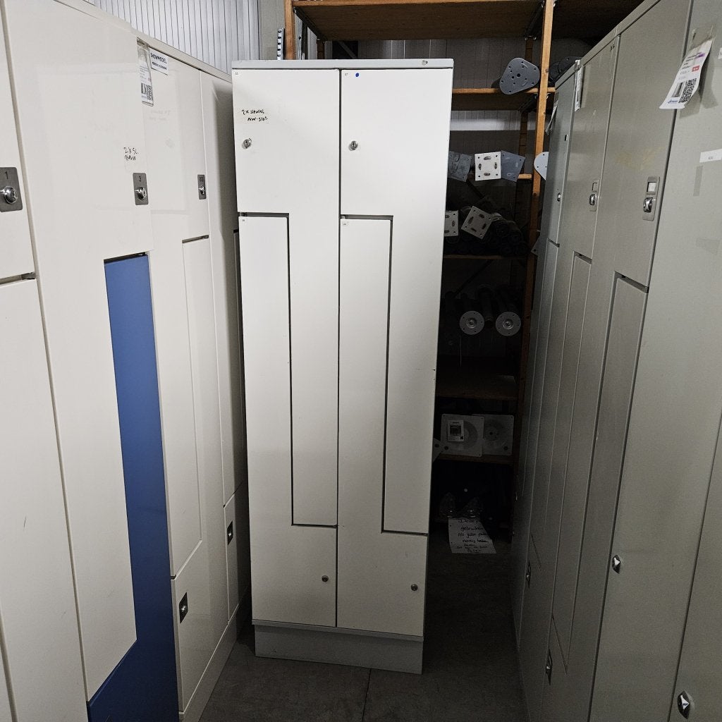 4-deurs Oostwoud Z-lockerkast - 195x60x50 cm, Niet ingevuld, Gebruikt, Niet ingevuld, Niet ingevuld