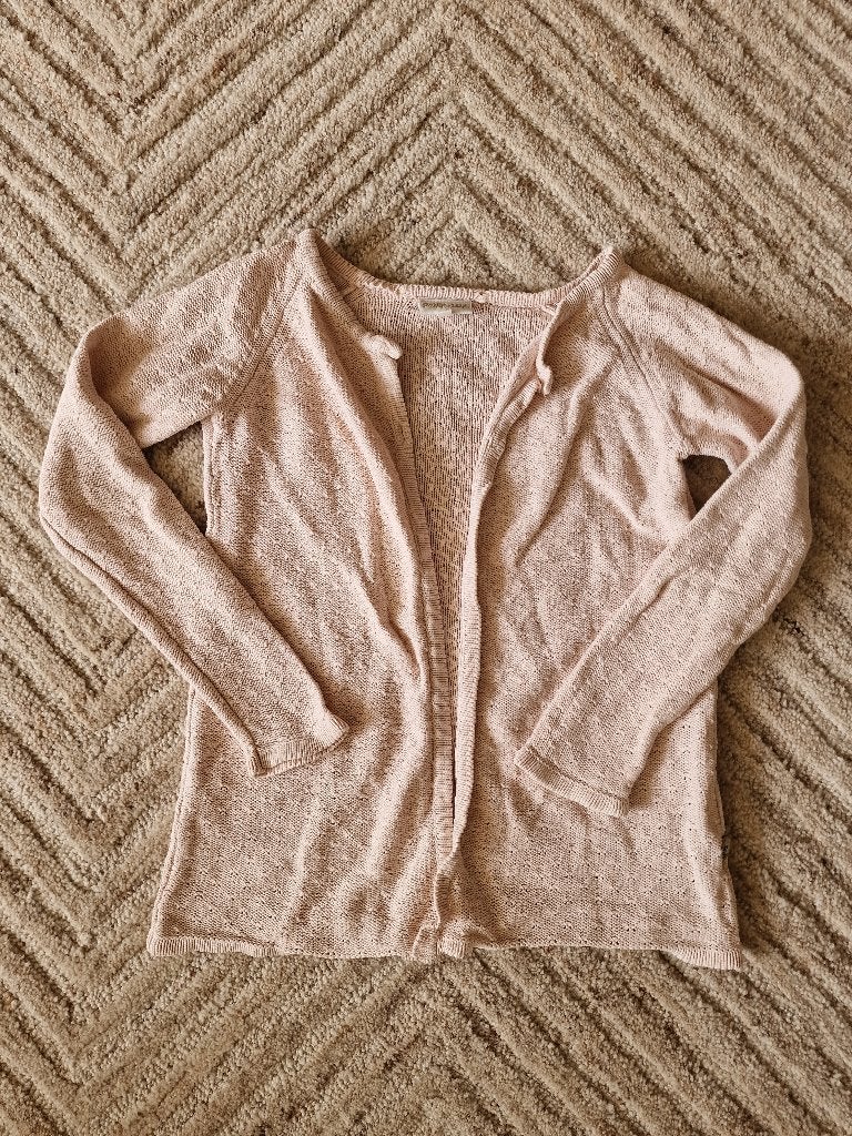 Roze PompdeLux vest maat 122, Gebruikt, Meisje, Trui of Vest, Ophalen of Verzenden