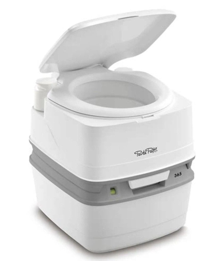 Camping toilet hoog, Ophalen, Zo goed als nieuw