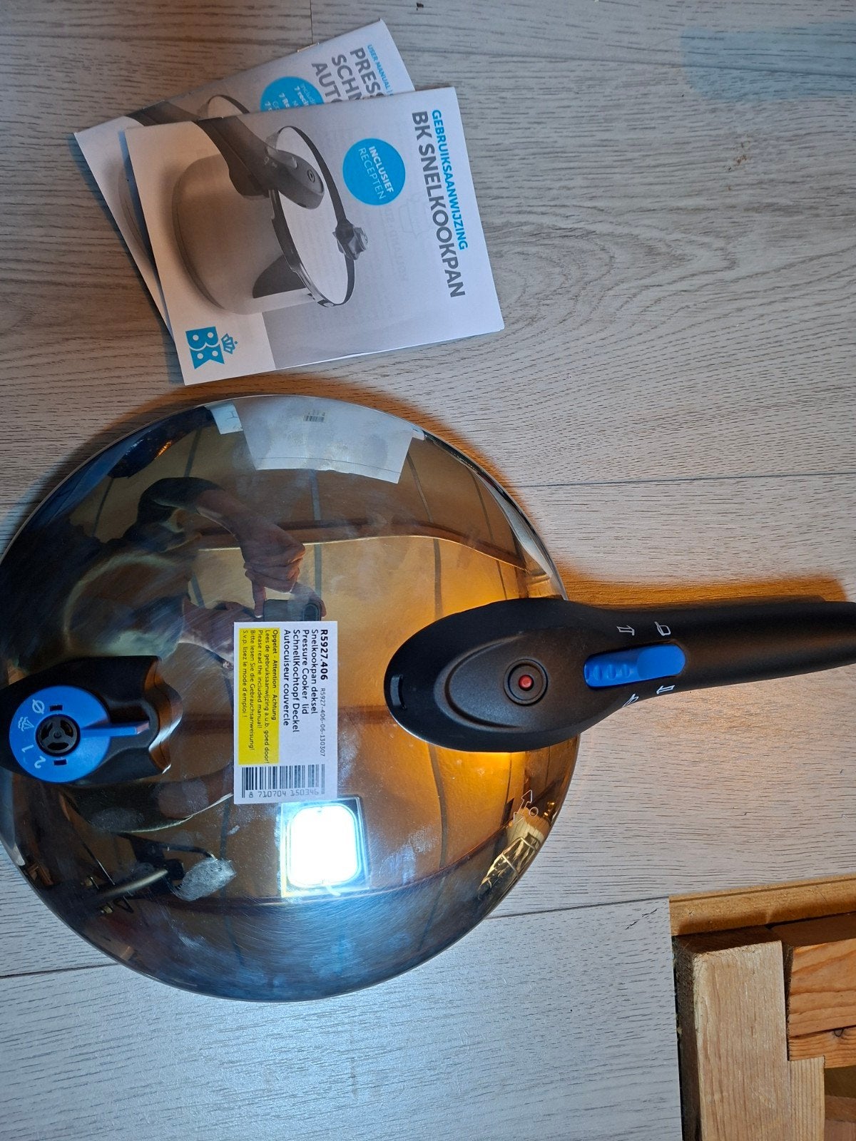BK snelkookpan deksel nieuw in doos, Snelkookpan, BK, Nieuw, Ophalen of Verzenden