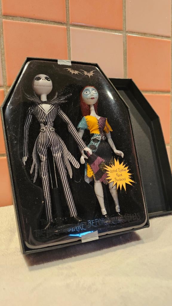 Nightmare Before Christmas Jack And Sally Porselein, Verzamelen, Verzenden, Nieuw
