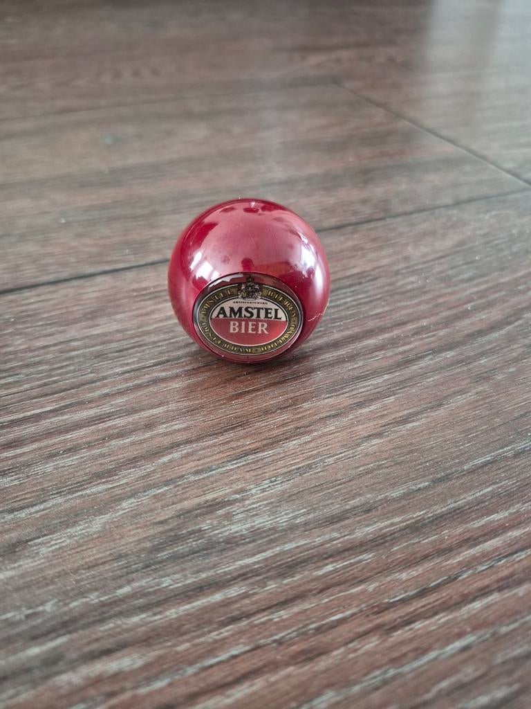 Amstel Bier Taplens - Amstel logo aan 3 zijden, Ophalen of Verzenden, Gebruikt, Overige typen, Amstel