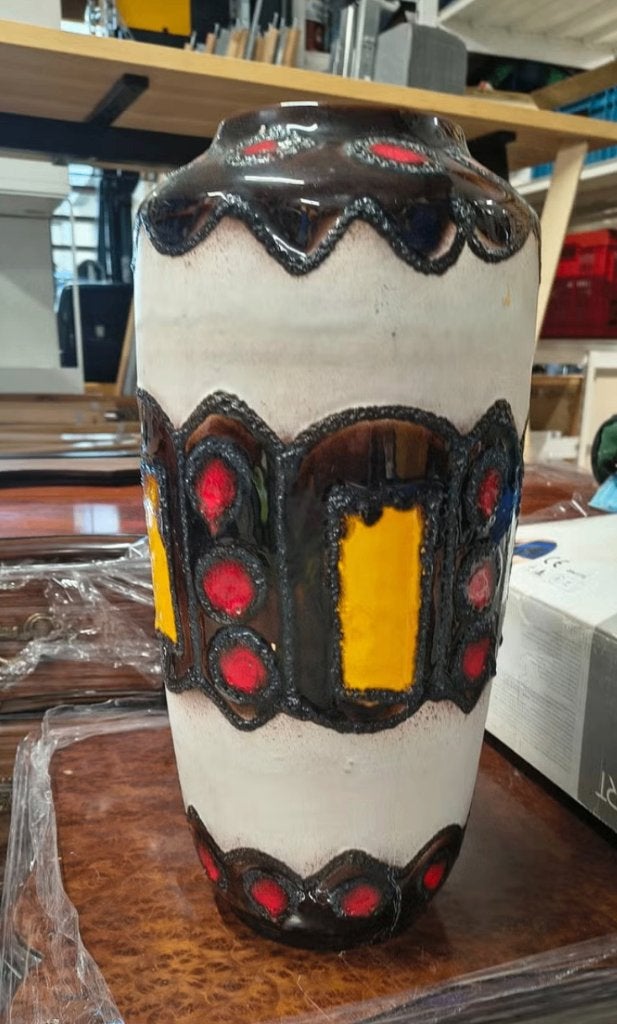 West Germany vaas 517 en 45 cm hoog, Antiek en Kunst, Antiek | Keramiek en Aardewerk, Ophalen