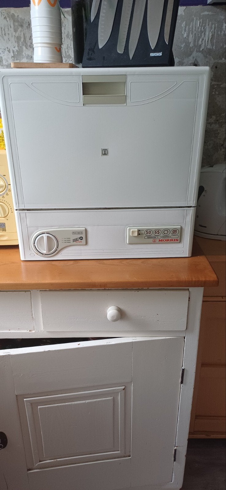 Vaatwasser, Witgoed en Apparatuur, Vaatwasmachines, Gebruikt, 85 tot 90 cm, Ophalen
