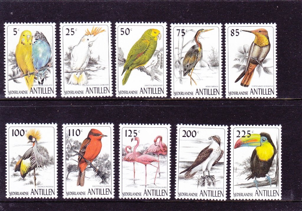 Antillen 1149/58 Vogels 1997 (719), Verzenden, Postfris