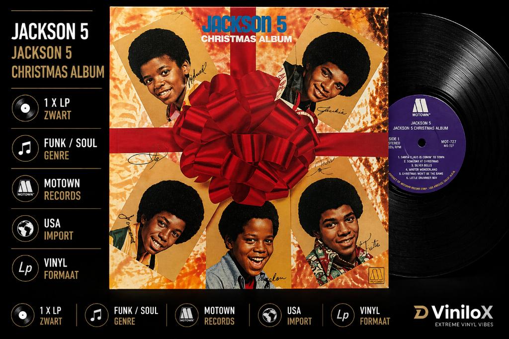 Jackson 5 – Christmas Album LP Christmas Soul, 2010 - 2019, Ophalen of Verzenden, Inclusief binnenhoes, 12 inch