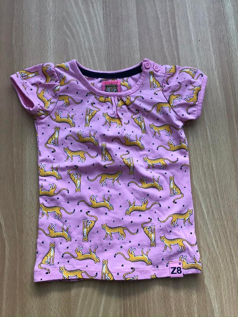 Z8 shirt panter maat 74 zgan style: Wendy, Ophalen of Verzenden, Zo goed als nieuw, Meisje, Shirtje of Longsleeve