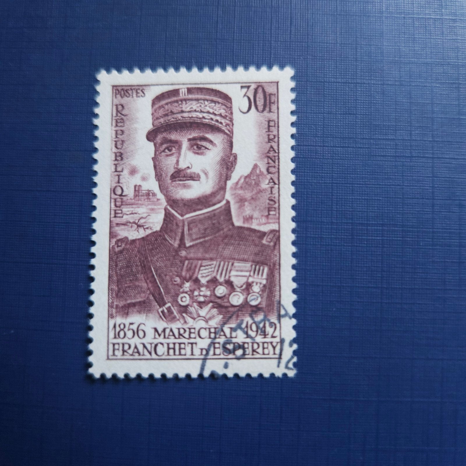 Frankrijk nr 1092, Ophalen of Verzenden, Gestempeld