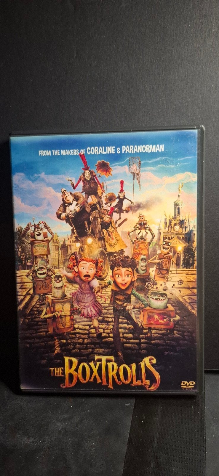 The Boxtrolls DVD - Van de makers van Coraline & ParaNorman, Gebruikt, Animatie, Nederlands, Ophalen of Verzenden