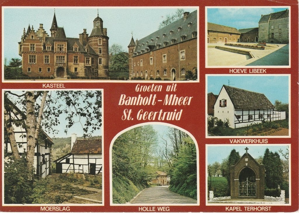 BANHOLT MHEER ST. GEERTRUID Kasteel Moerslag Kapel, Verzenden, 1980 tot heden, Gelopen, Limburg