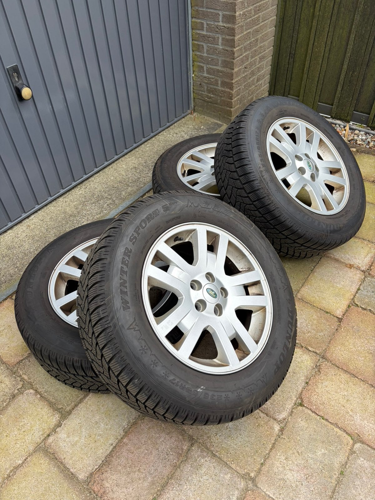 Winterbanden op velg voor landrover freelander 2, Auto-onderdelen, Ophalen, 235 mm, Winterbanden, Banden en Velgen