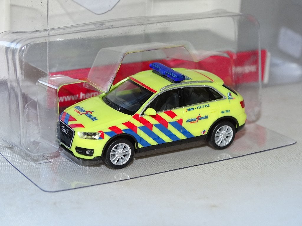 1/87 Herpa  Audi Q3 Ambulance, Ophalen of Verzenden, Nieuw, Auto, Herpa