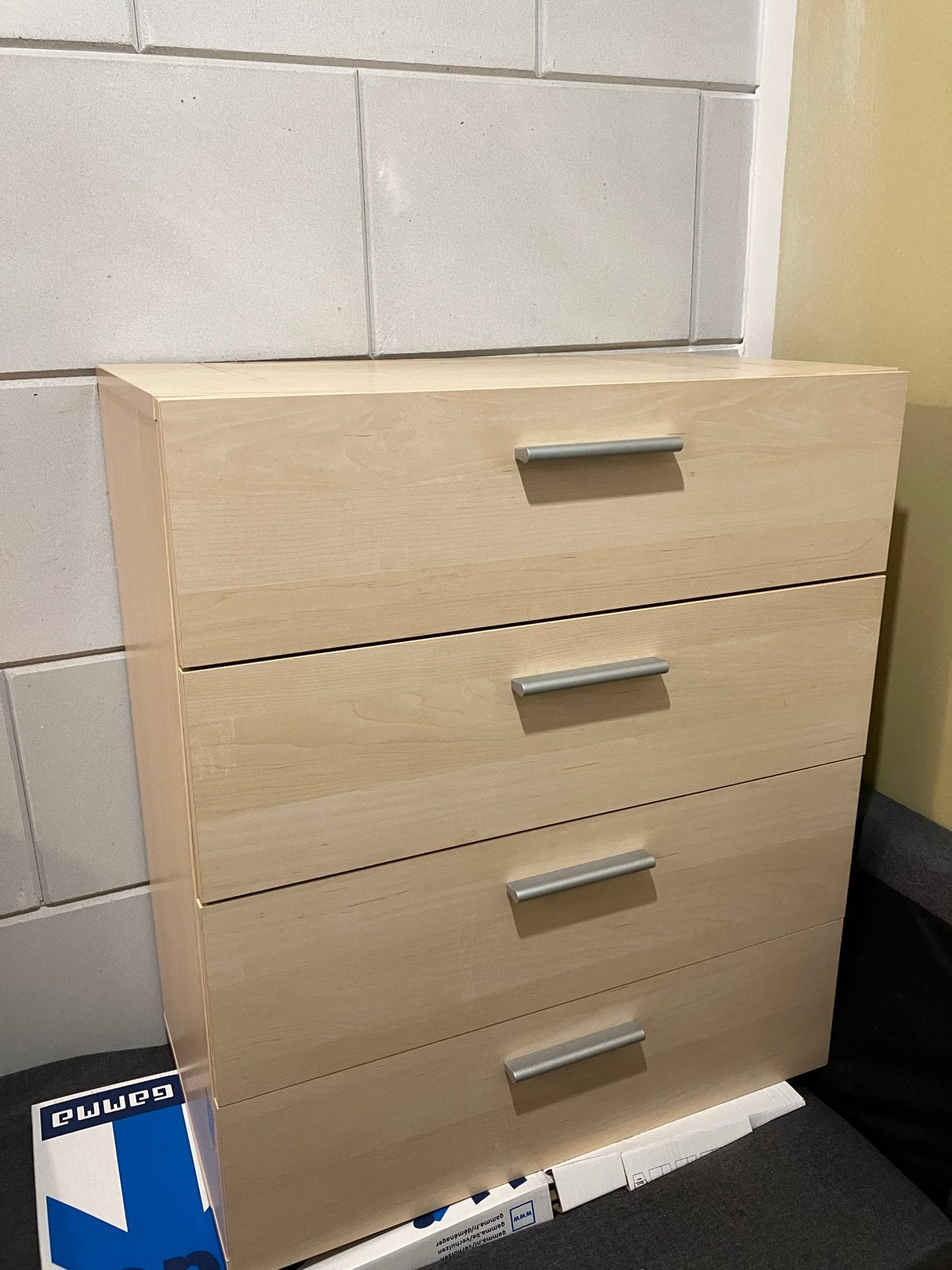 Gratis Ladekast met extra plank, ideaal voor opbergen, Ophalen, Gebruikt, 100 tot 150 cm, 50 tot 100 cm