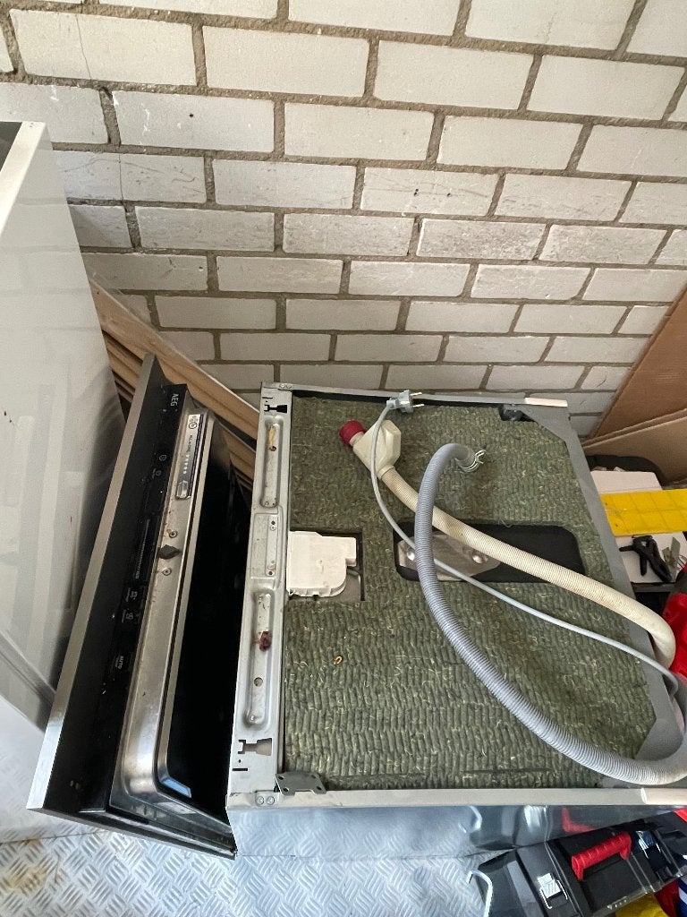 AEG inbouwvaatwasser, Huis en Inrichting, Keuken | Keukenelementen, Ophalen, Gebruikt, 50 tot 100 cm, Minder dan 100 cm