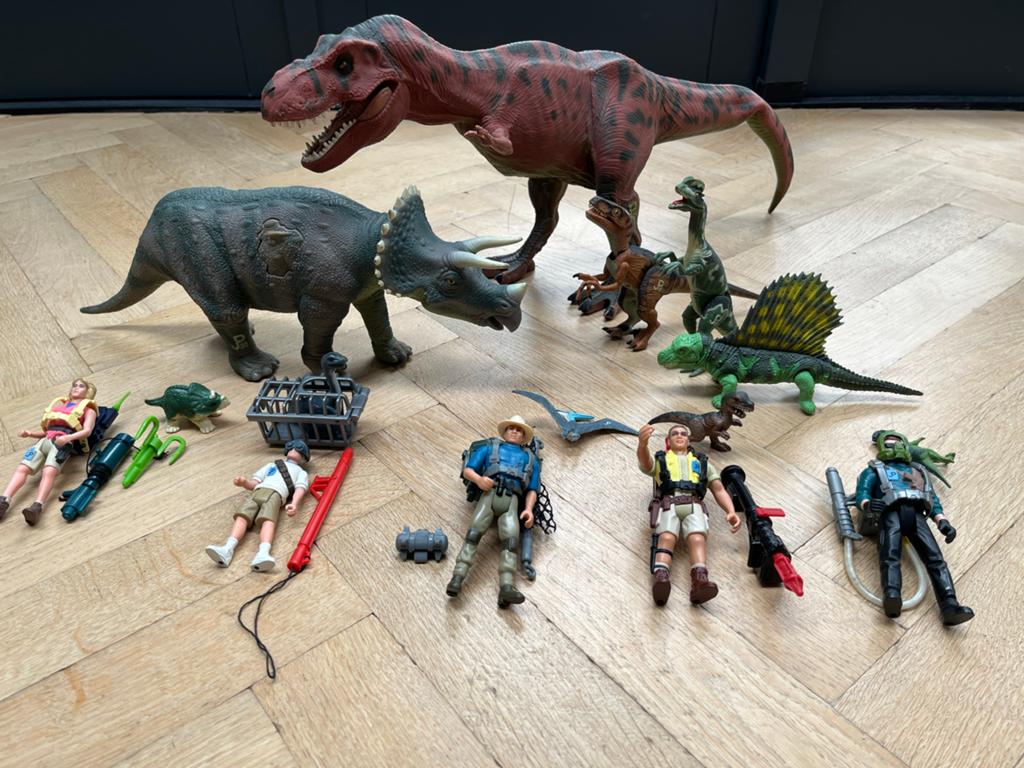 Jurassic Park Dinosaurussen en Figuren van Kenner vintage, Ophalen of Verzenden, Zo goed als nieuw