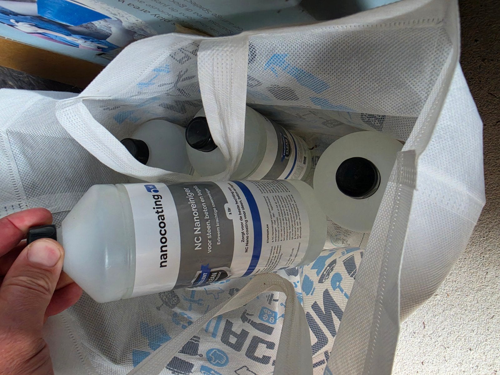 NC Nano Coating voor Steen, Beton & Tegel groene aanslag, Ophalen of Verzenden, Schoonmaakmiddel