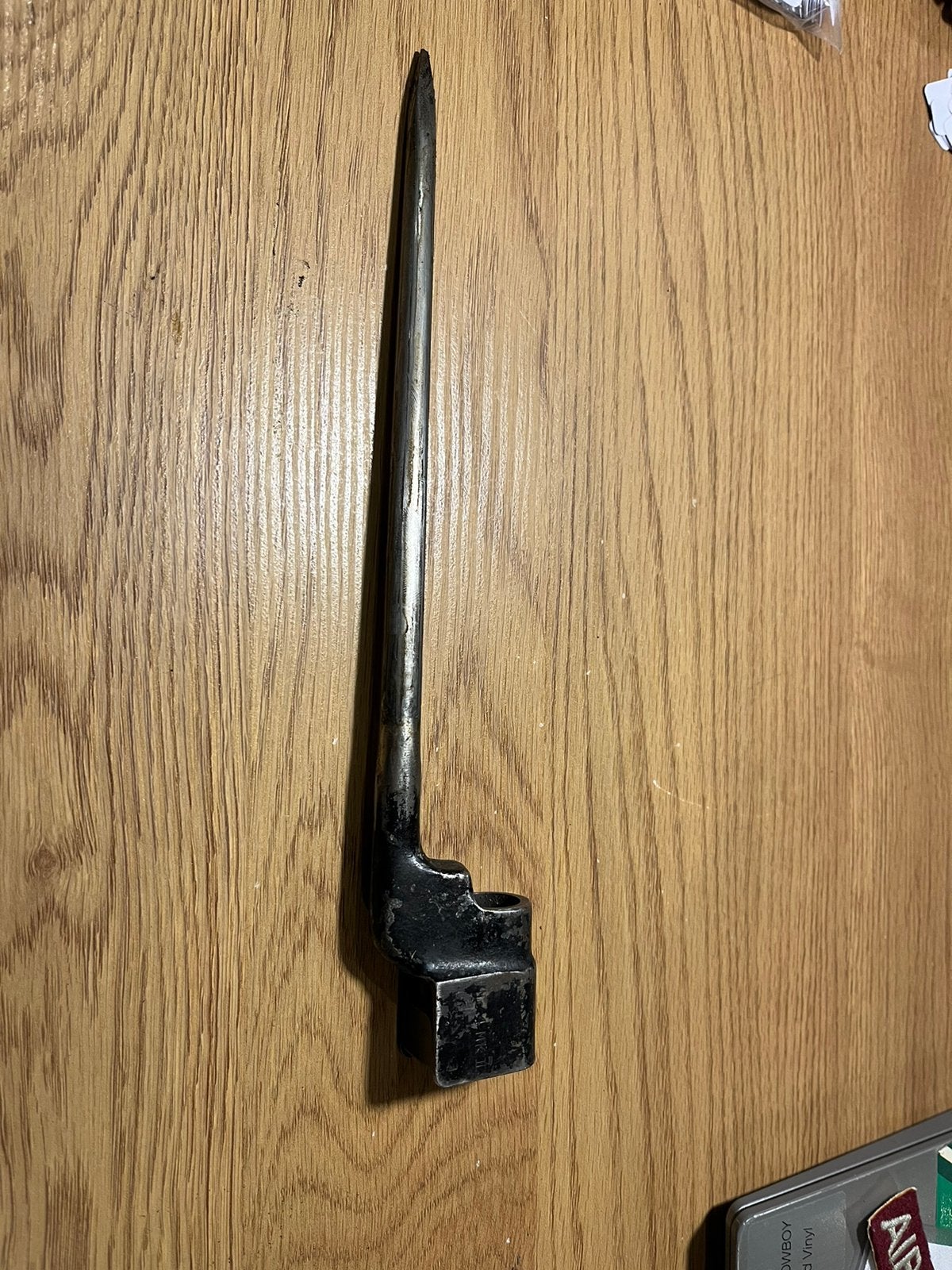 Engelse wo2 spike bayonet (no4 mk2), Ophalen of Verzenden, Landmacht, Engeland, Overige typen