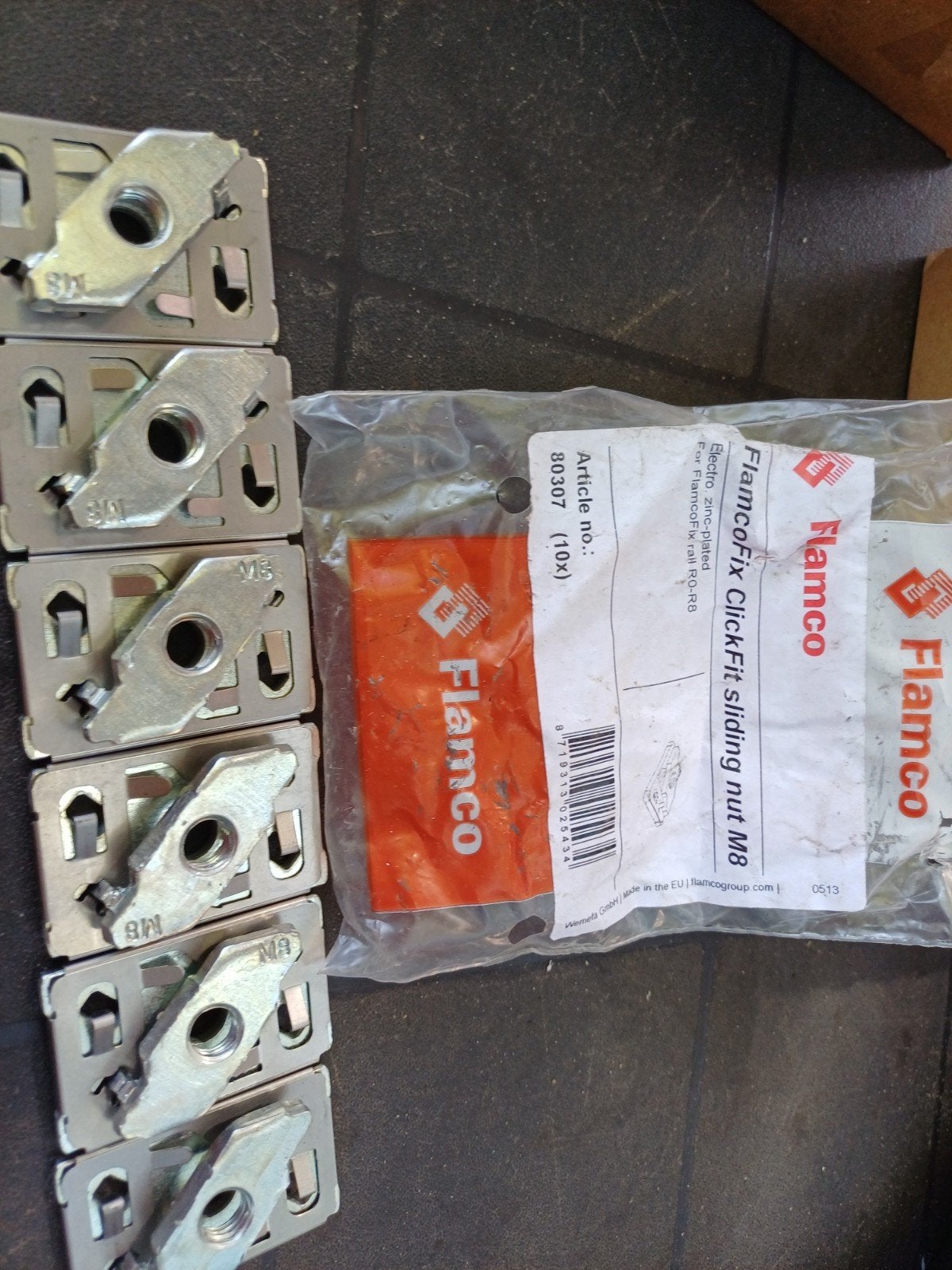 FlamcoFix ClickFit schuifmoer M8 (6x), Info@flamco.nl, Nieuw, Ophalen of Verzenden, Flamco