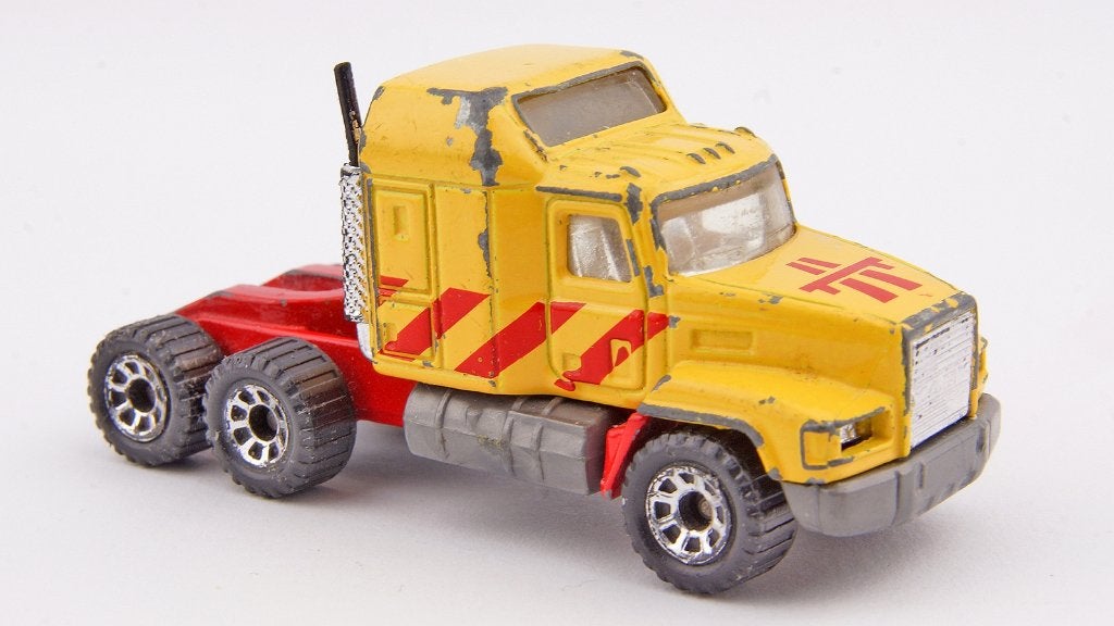 Mack CH600 van Matchbox No.CY32, Ophalen of Verzenden, Gebruikt, Auto