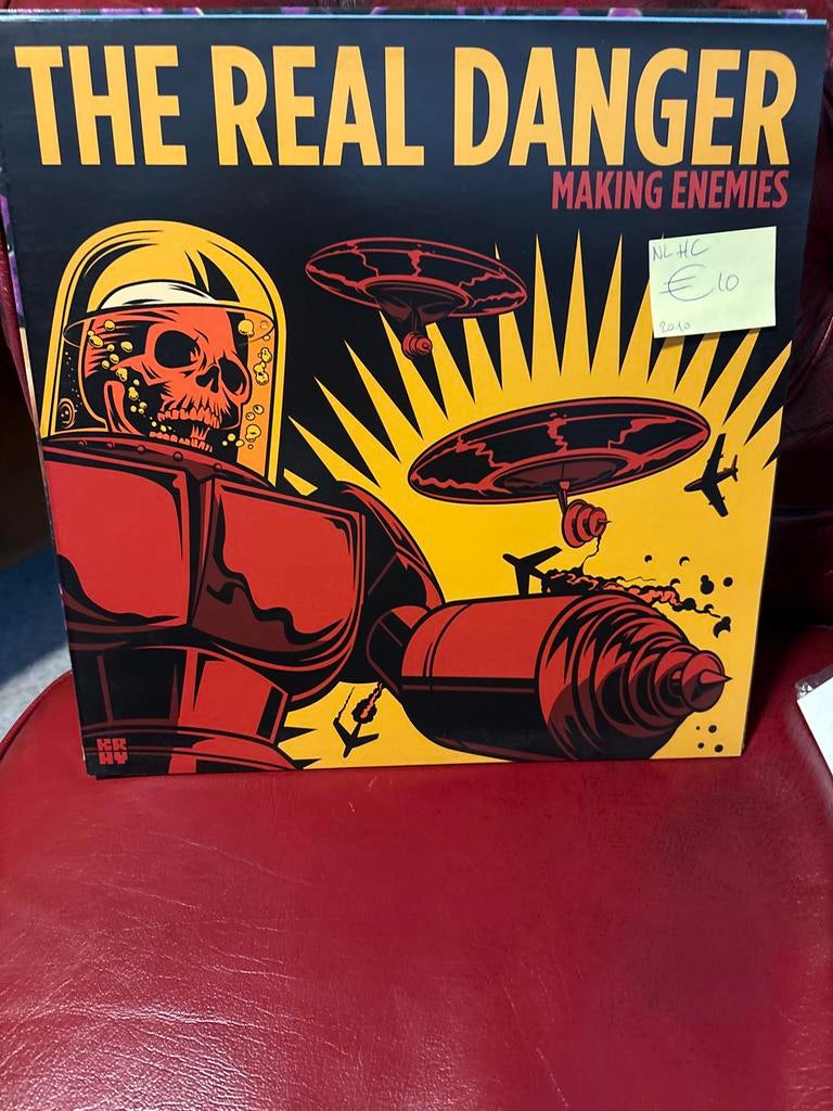 The Real Danger - Making Enemies LP NL, Ophalen of Verzenden, Zo goed als nieuw, 12 inch, Alternative