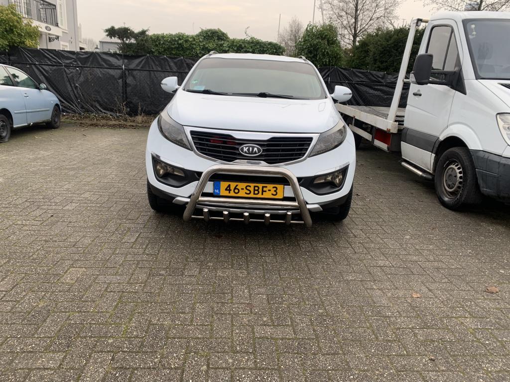 Kia Sportage vanaf 2010 Pushbar Bullbar met carterbeschermer, Niet ingevuld, Niet ingevuld, Niet ingevuld