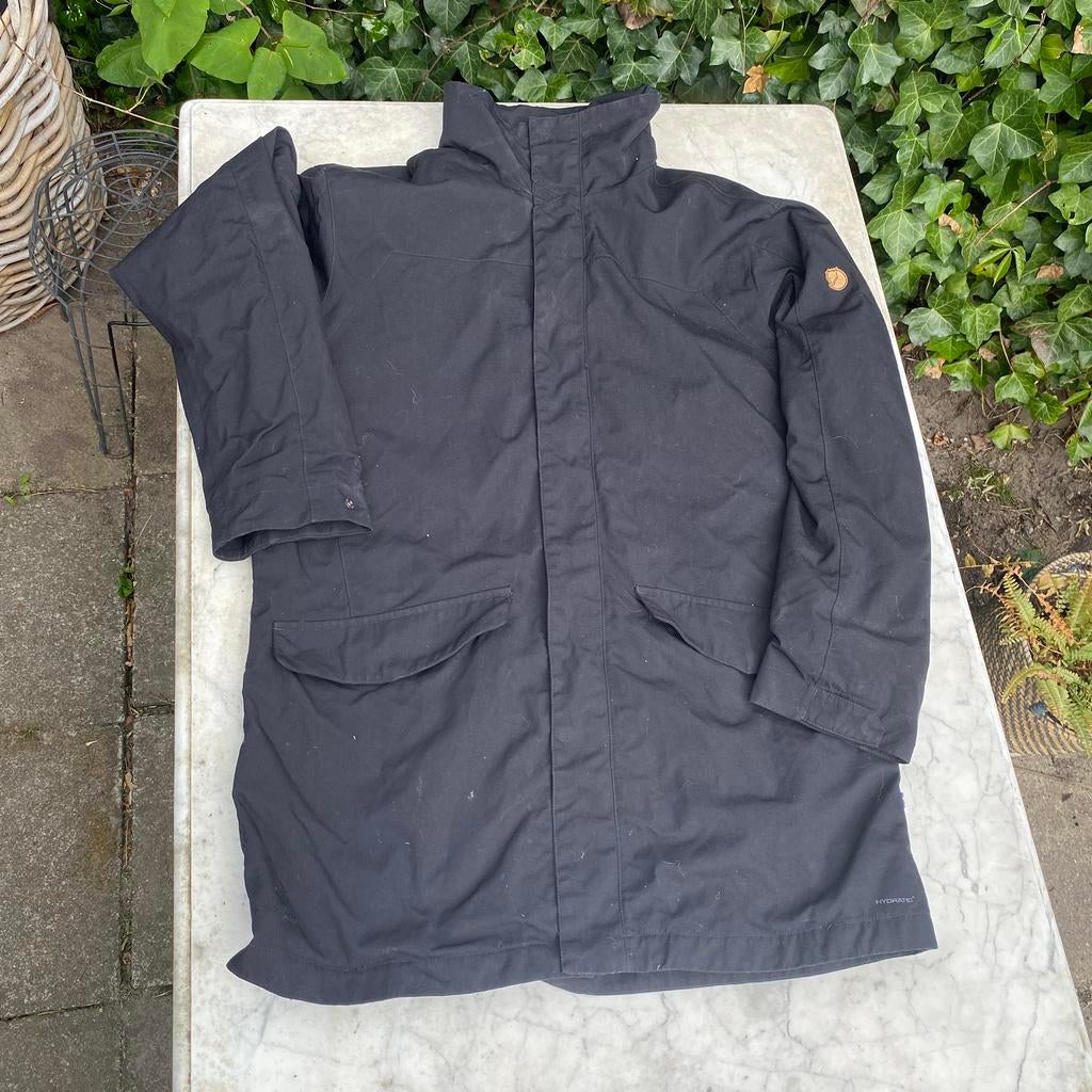 Fjall Raven jas maat xl, Ophalen of Verzenden, Zo goed als nieuw, Maat 56/58 (XL), Zwart