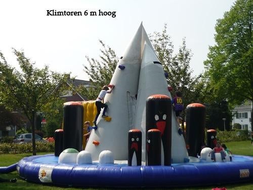 ️ IJsklimwand Springkussen v.a. €150 – Spannend avontuur, Ophalen, Zo goed als nieuw, Overige