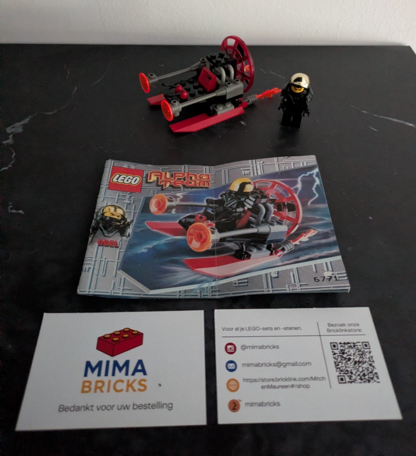 Lego Alpha Team 6771 - Complete set met minifiguur, Gebruikt, Overige thema's, Lego, Aastvej 1, 7190 Billund, Denmark