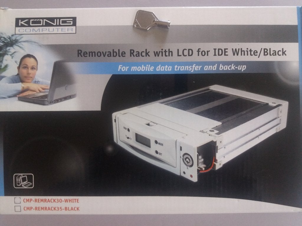 HARDDISK RACK VOOR IDE HD – VERWISSELBAAR., Ophalen of Verzenden, Vintage computer