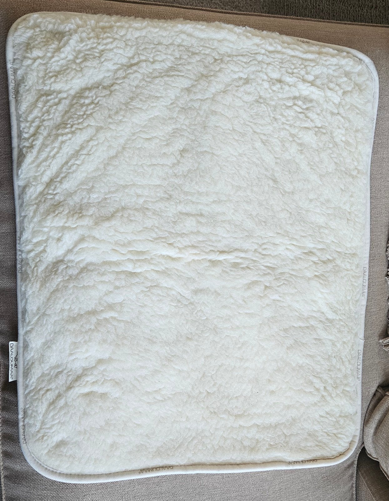 Merino wollen kussensloop 70 x 60 cm., Ophalen of Verzenden