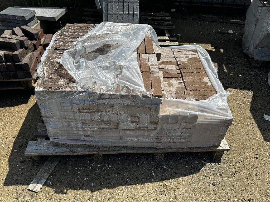 Partij gebakken waalformaat circa 5m2, Ophalen, Overige materialen, Klinkers, Nieuw