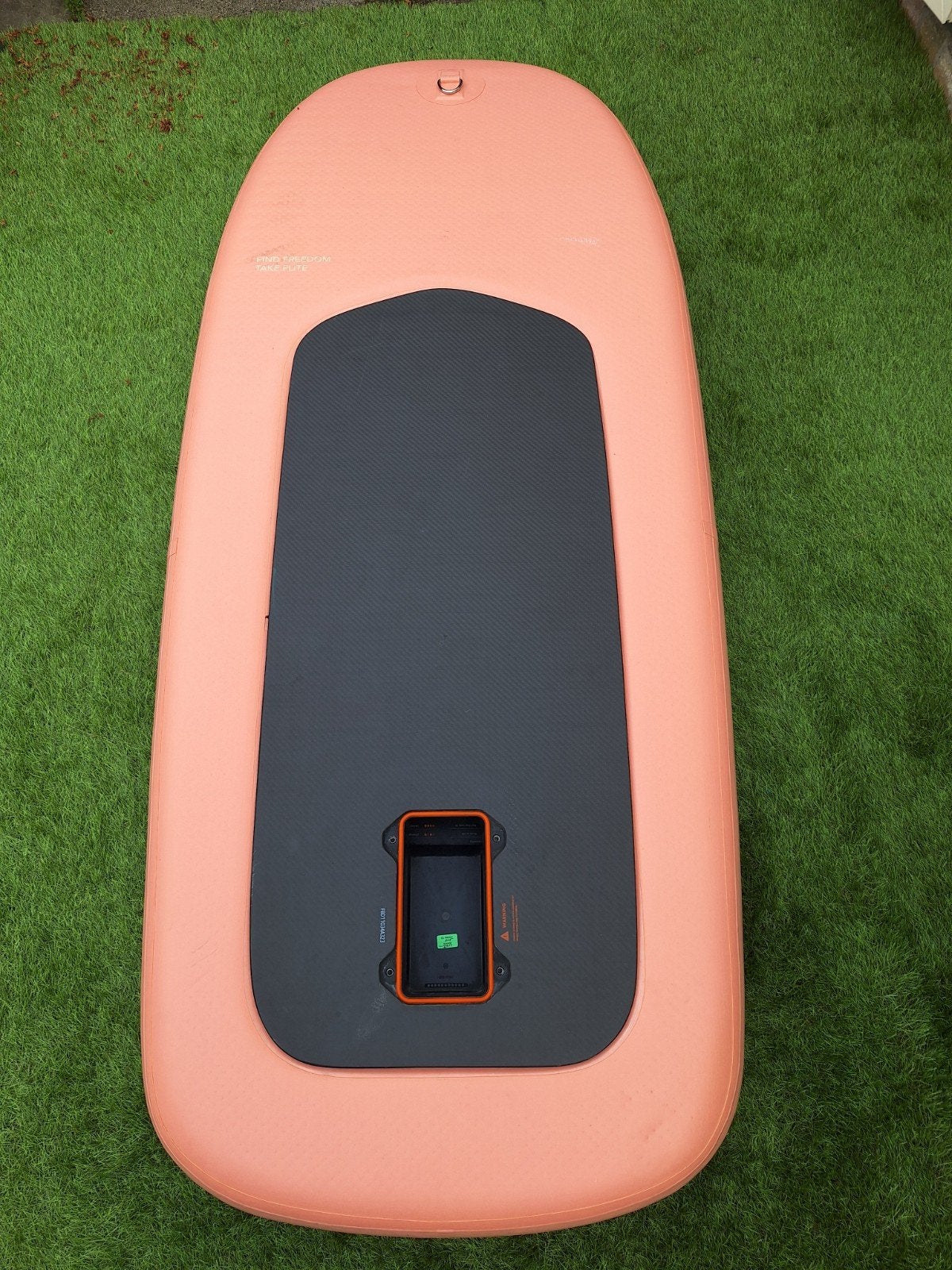 Fliteboard Air 150L serie 3 efoil, grote accu en snellader, Ophalen of Verzenden, Gebruikt, Overige typen, Met draagtas