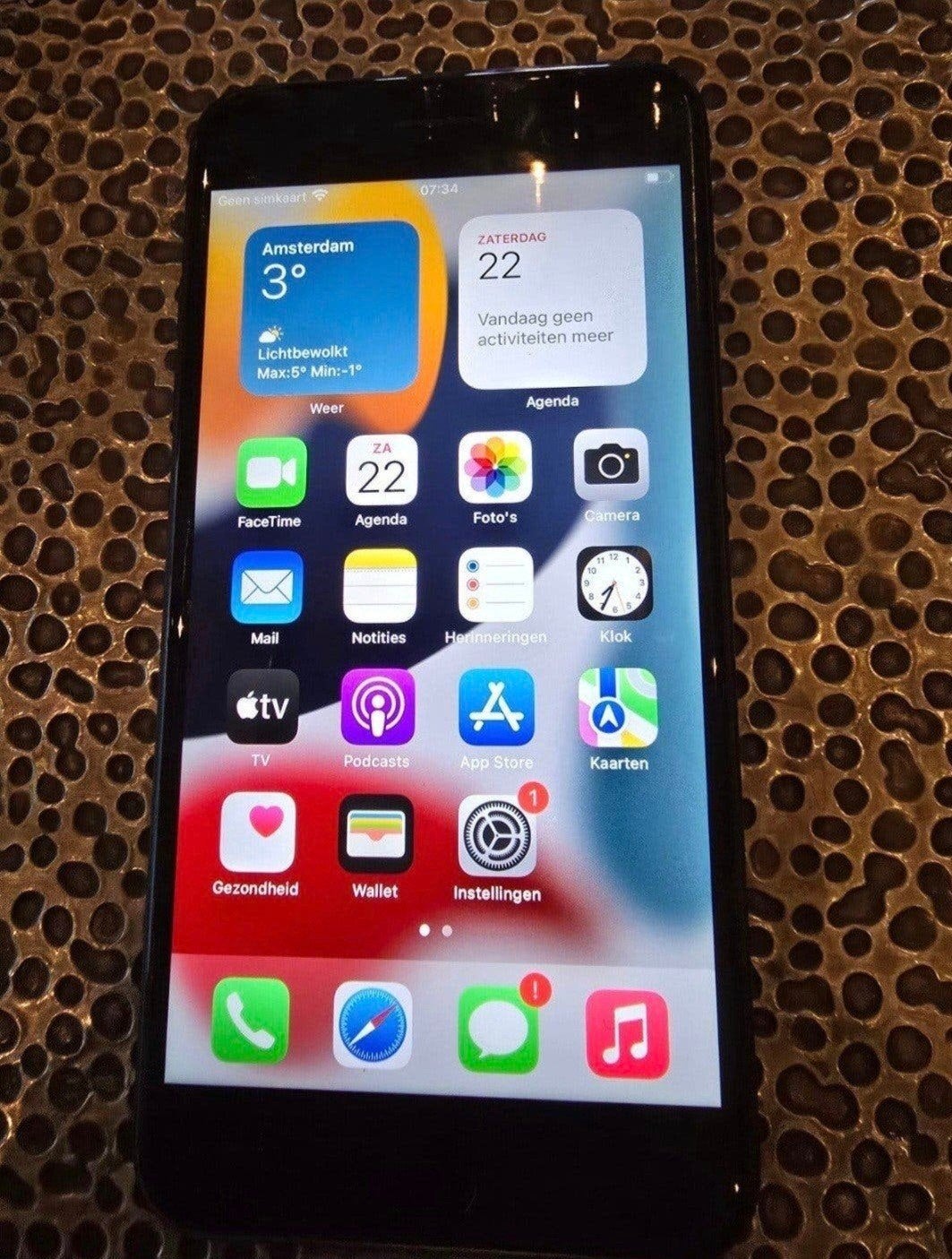 iPhone 7 Plus, Ophalen of Verzenden, Zwart, 84 %, 32 GB