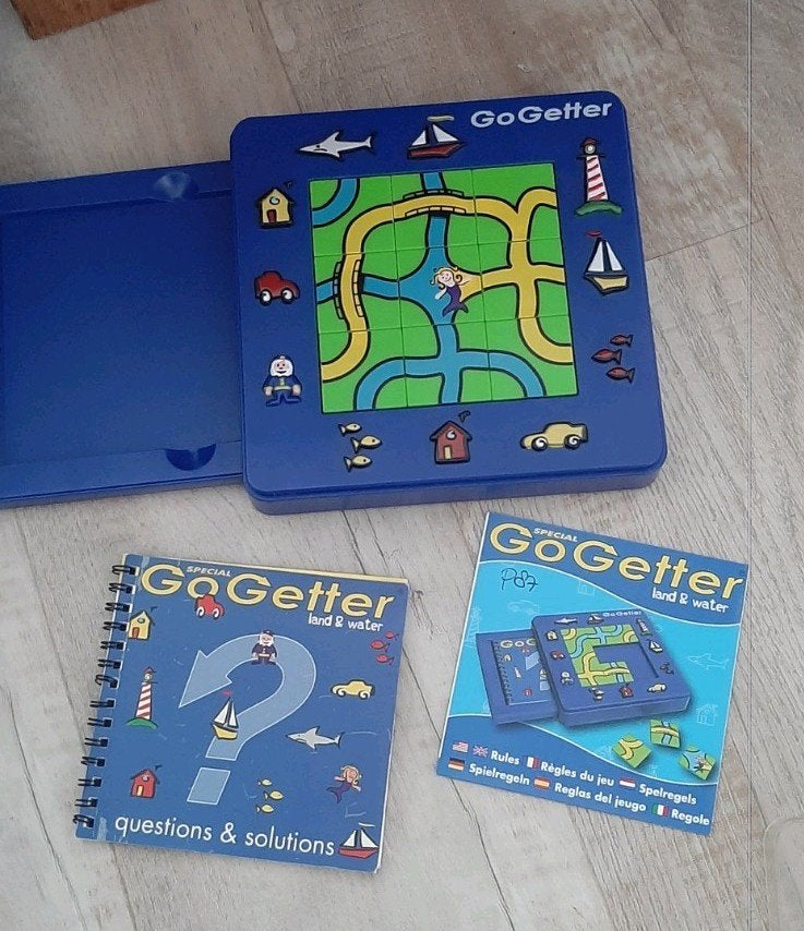 Smartgames go getter land water, Een of twee spelers, Ophalen, Gebruikt