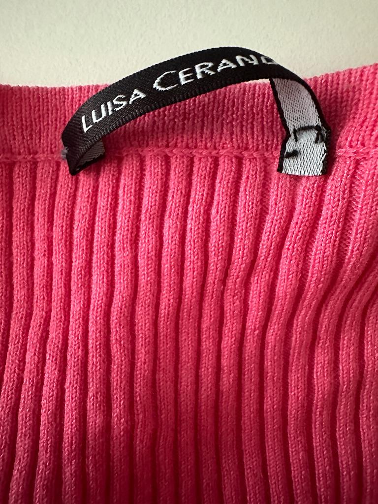 Luisa Cerano vest XL, Kleding | Dames, Truien en Vesten, Maat 46/48 (XL) of groter, Ophalen of Verzenden, Zo goed als nieuw, Roze