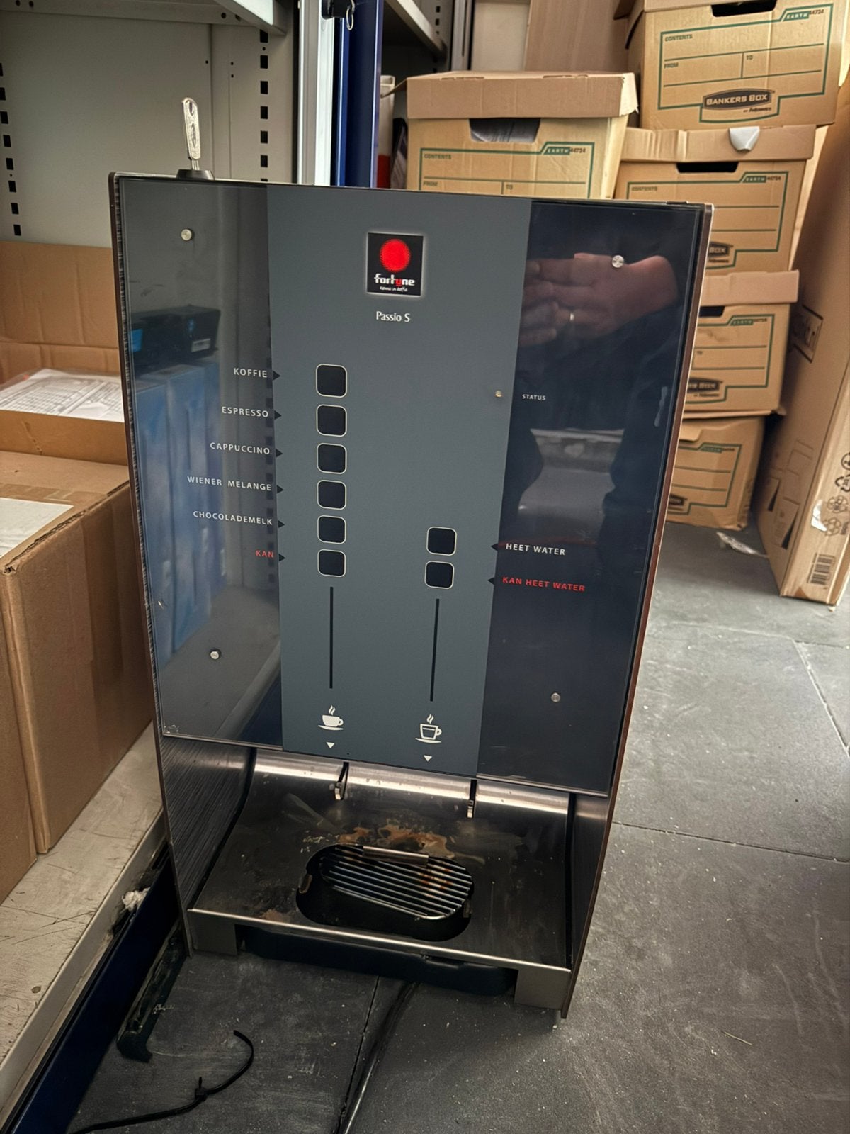 Koffiemachine koffie apparaat, Witgoed en Apparatuur, Ophalen, Gebruikt, Overige typen, 10 kopjes of meer