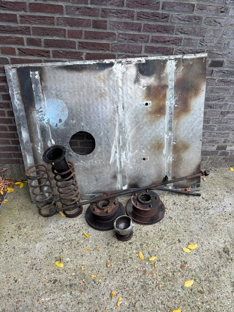 Oud ijzer afhalen, Ophalen, Gebruikt, IJzer