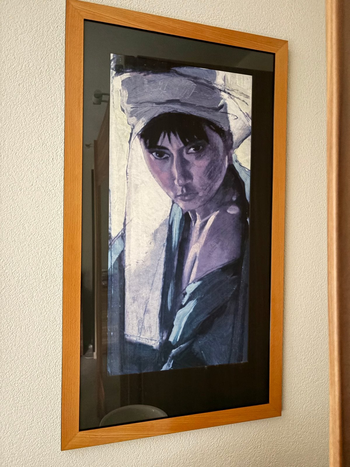 Mooie  Vrielink posters, Ophalen, Figuren, Ingelijst, Olieverf