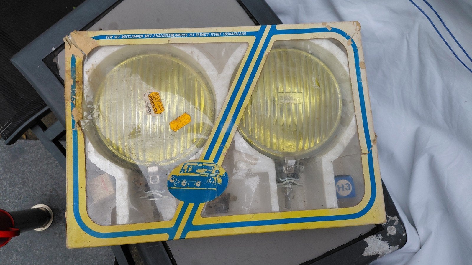 Gele mistlampen nieuw raydyot h3 lampje schakelaar, Auto-onderdelen, Verlichting, Ophalen of Verzenden, Nieuw