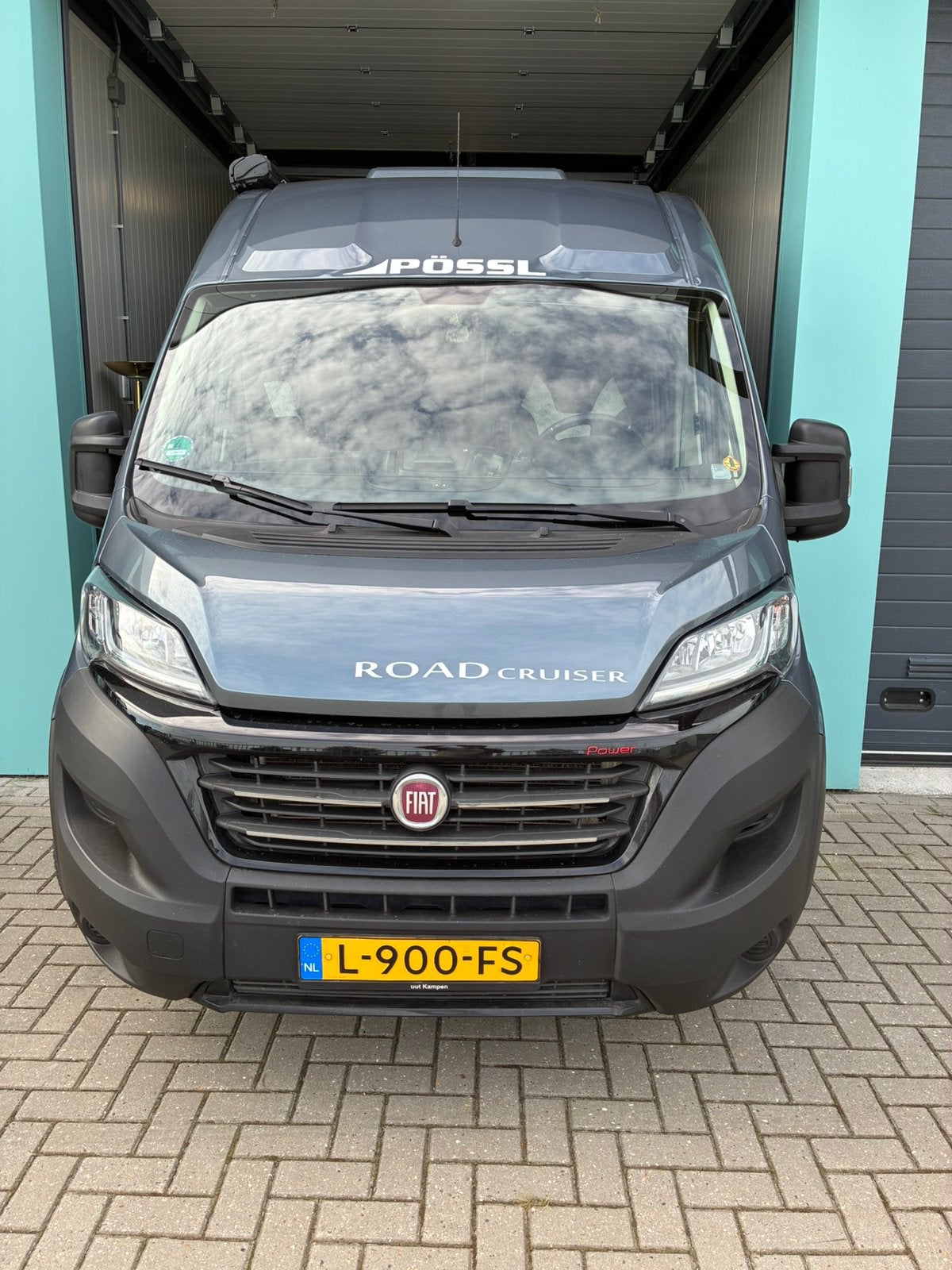 Te koop possl Buscamper roadcruser 640, Caravans en Kamperen, Automaat, Reservewiel, Fiat, Pössl