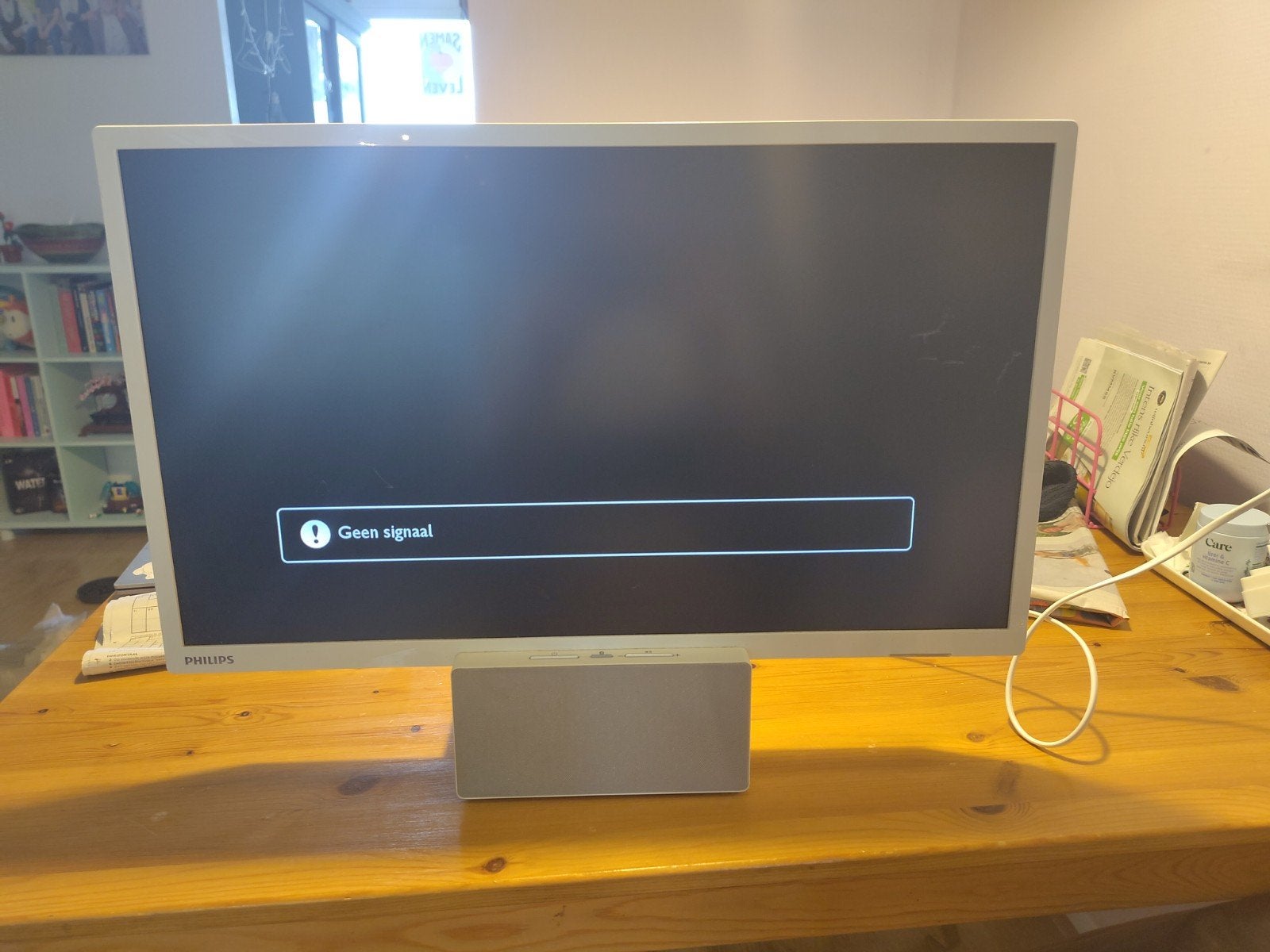 Philips TV met soundbar, Ophalen, Philips, Gebruikt, 50 Hz
