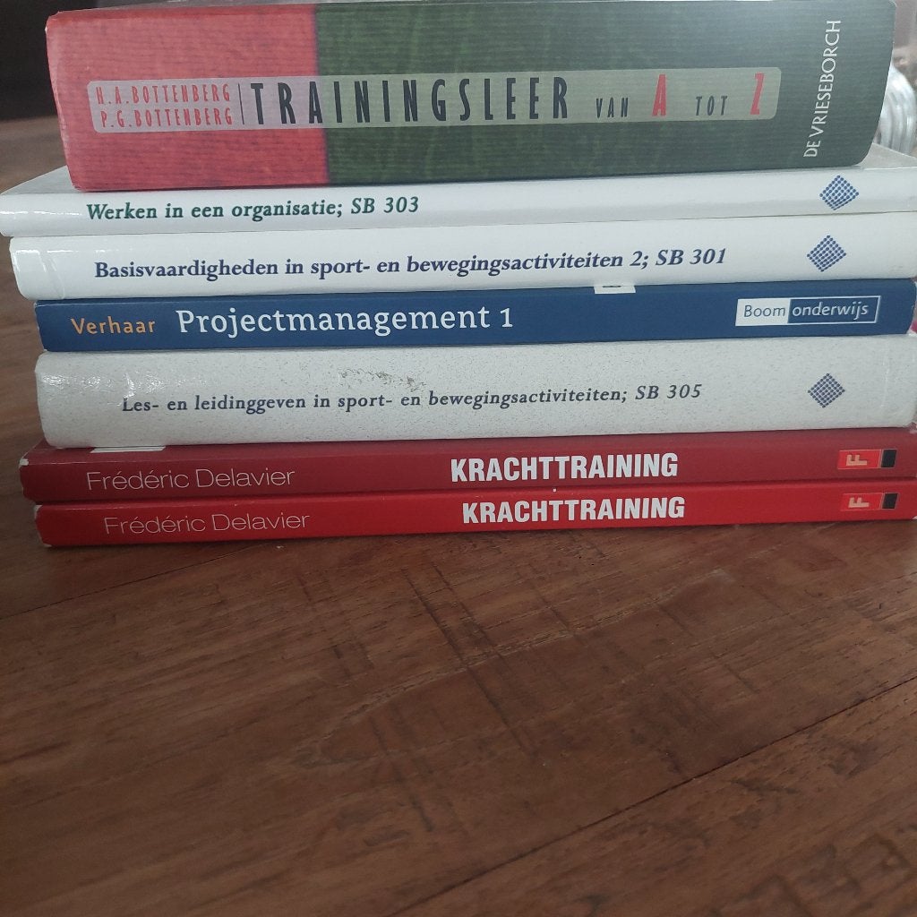 Cios opleiding gestart of  opleiding in Sport & Bewegen?, Ophalen, Beta, Zo goed als nieuw, MBO