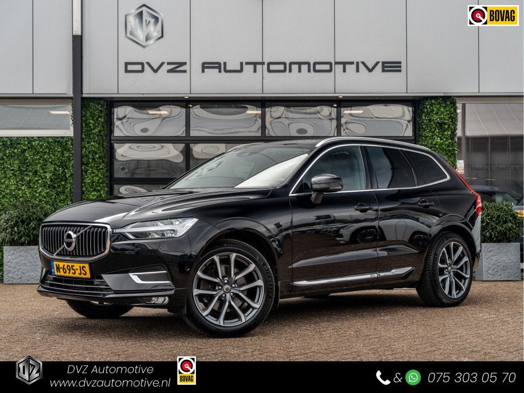 Volvo XC60 2.0 T5 Inscription | Leder | 20" LMV | Dealer Ond, Auto's, Volvo, Gebruikt, 4 cilinders, Zwart, Bedrijf