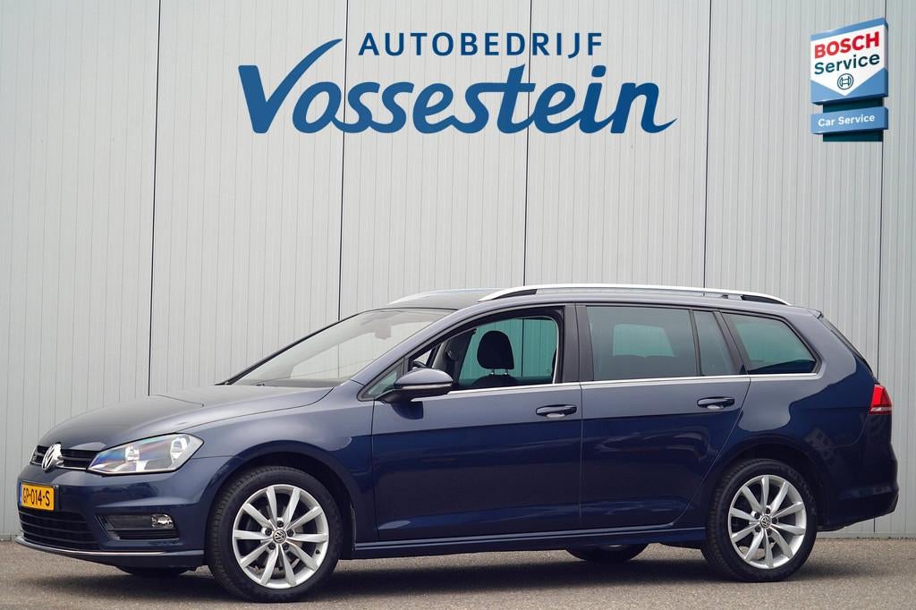 Volkswagen Golf Variant 1.4 TSI Business Edition Connected R, Auto's, Gebruikt, 4 cilinders, 150 pk, Blauw