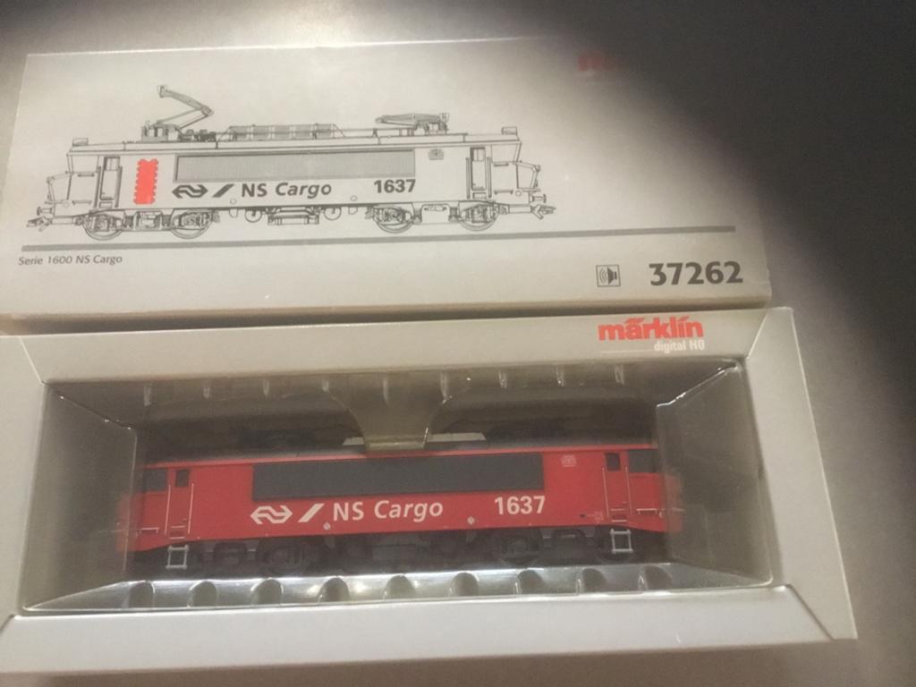 Märklin NS Cargo 1637 Locomotief - Digitaal H0, Wisselstroom, Locomotief, Ophalen of Verzenden, Märklin